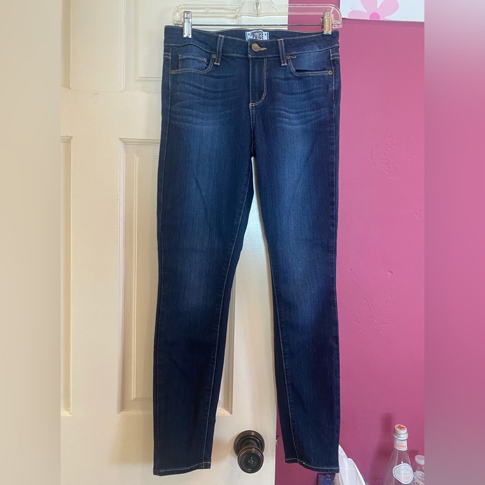 PAIGE Verdugo Skinny Ankle Jean size 28